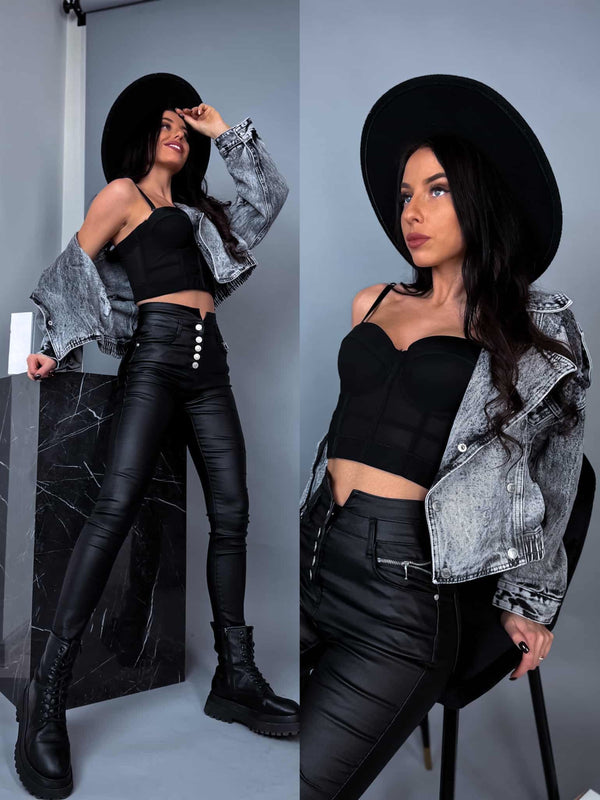 Melna BASIC korsete